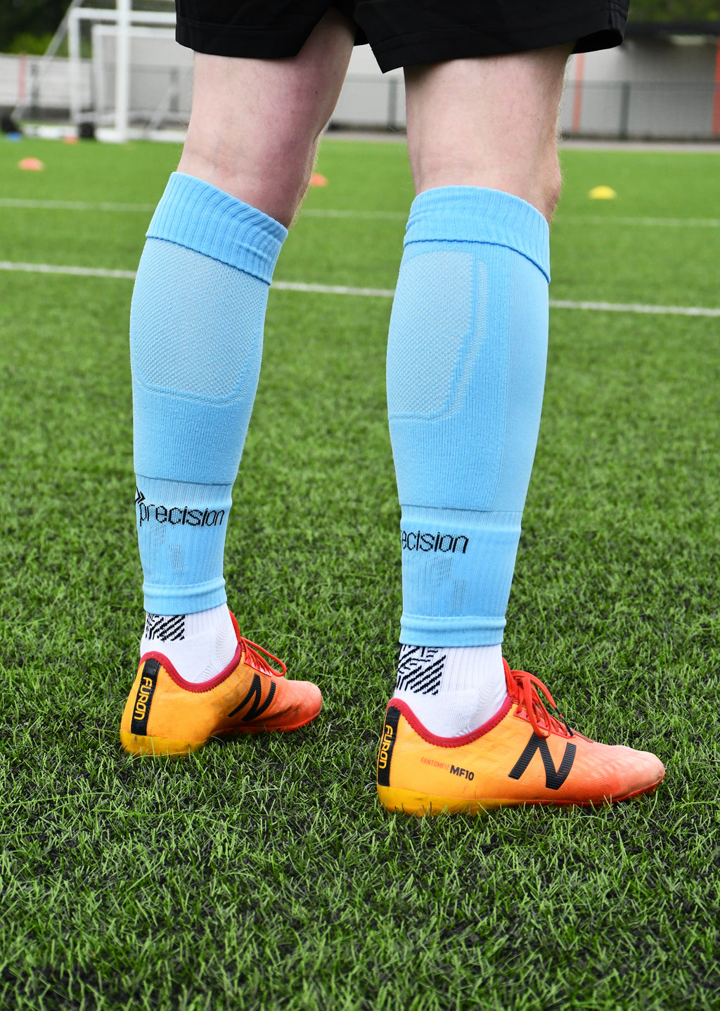 Precision Plain Pro Footless Sleeve Socks image 3