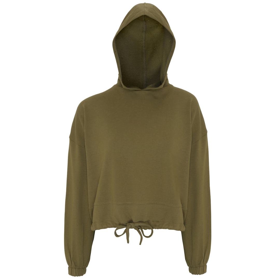 Womens Cropped Hoodie