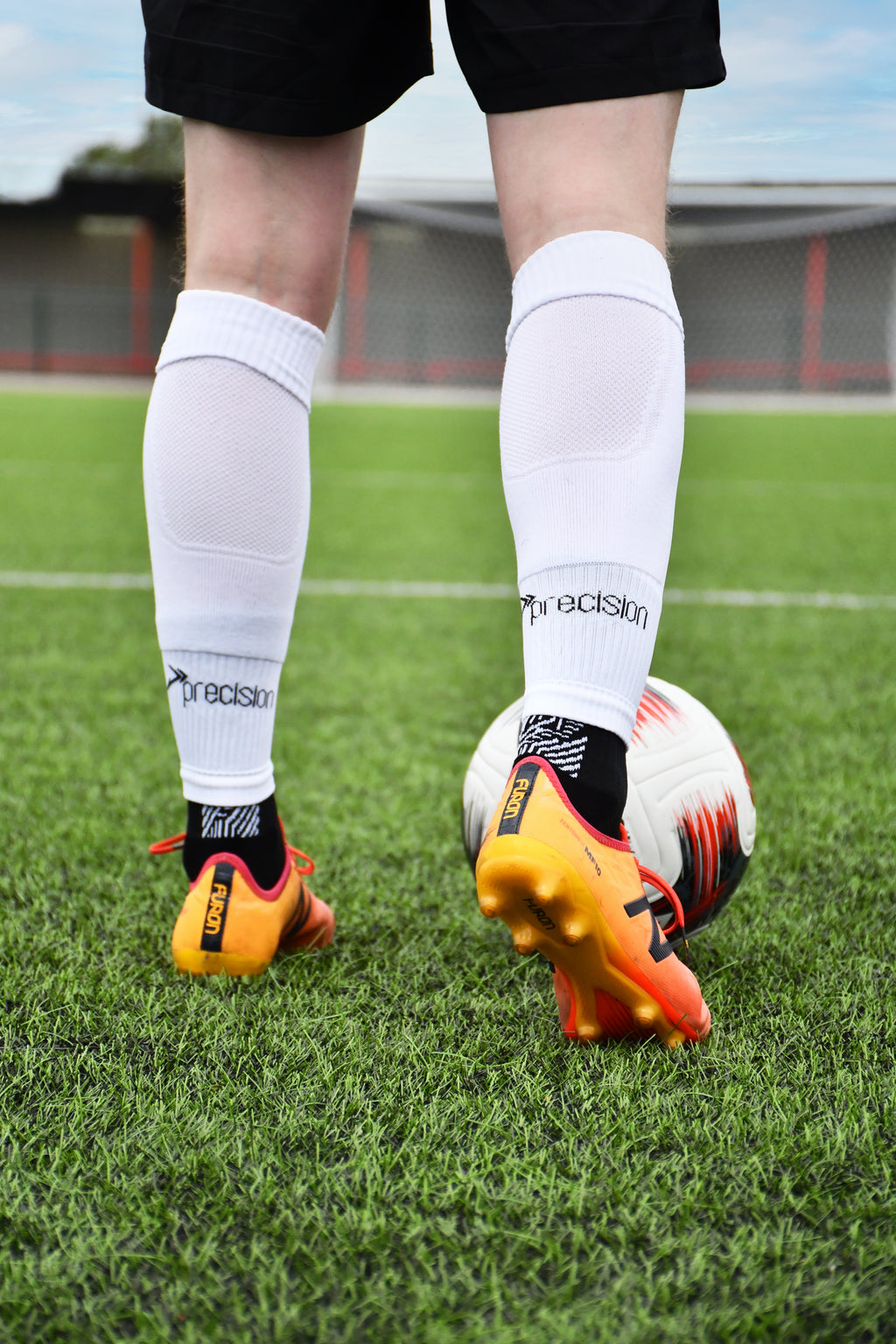 Precision Plain Pro Footless Sleeve Socks image 2